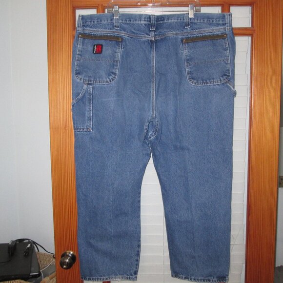 Wrangler Riggs Workwear Jeans Men's 48 X 30 Carpenter 3W020AI Distressed - Picture 2 of 7